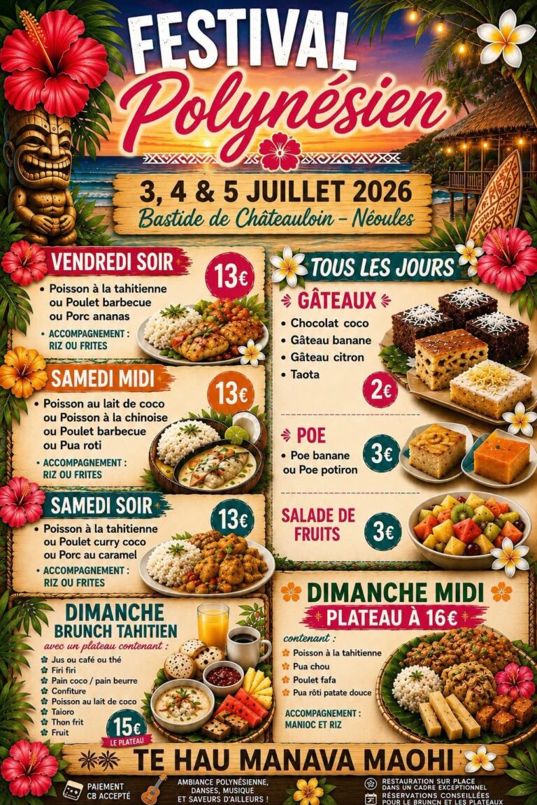 Manakiu tiki Patu, festival polynésien - Néoules