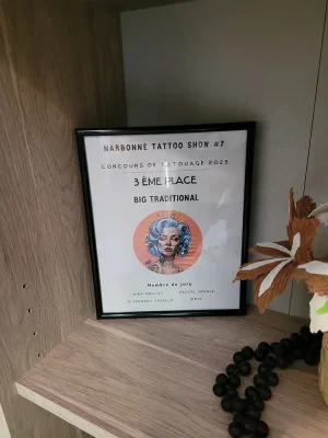 trophee narbonne tattoo show 7 3e big traditionnnal 2025